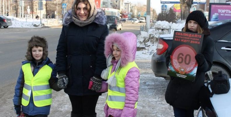 В Бердске прошла акция «Соблюдайте скоростной режим – вас ждут дома!»
