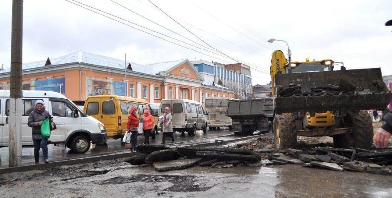 Бердчане возмущены текущим ремонтом улицы Ленина