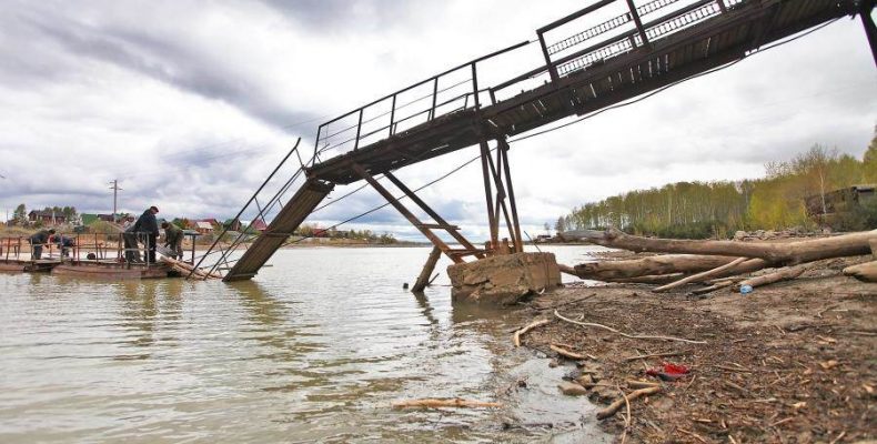 Мост через Гумёнку в Бердске: проект есть, денег нет