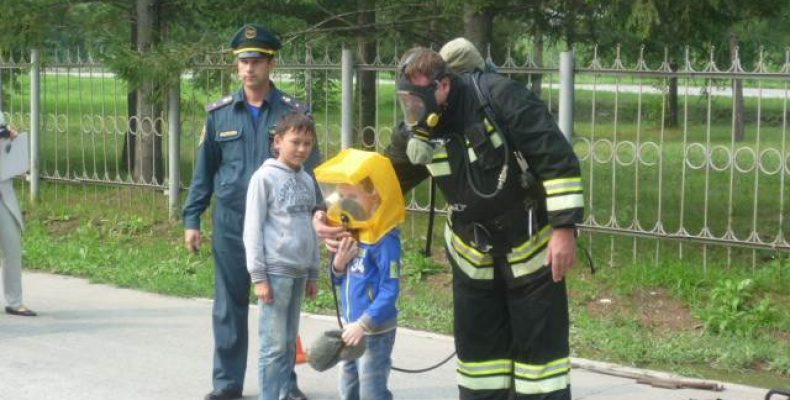 Пожарная охрана Бердска принимает в гости детвору