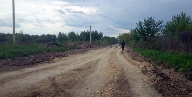 Бердчанин жалуется на отремонтированную дорогу на Сосновку