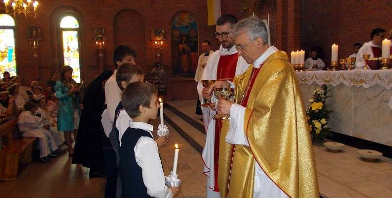Праздник Торжество Тела и Крови Христовых отметили бердчане-католики