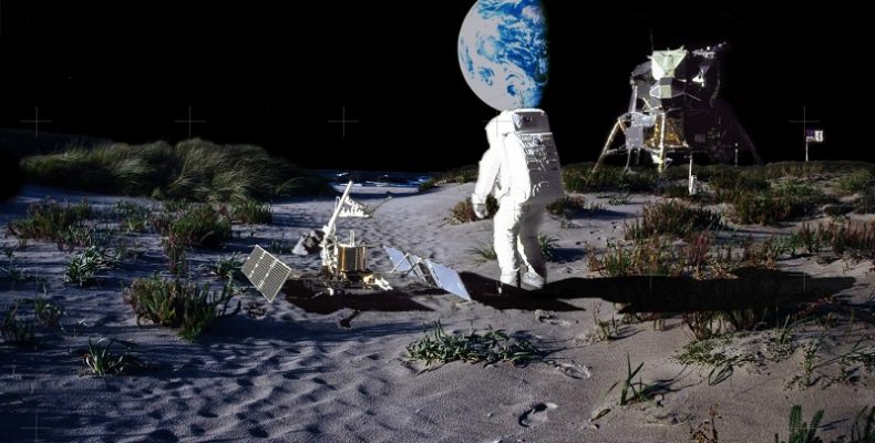 О полётах на Луну и лунном заговоре рассказал астроном Владимир Сурдин в Новосибирске