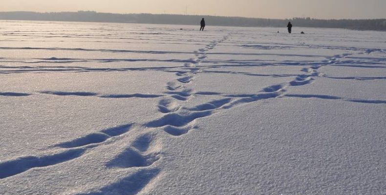 Потерялись двое рыбаков на Новосибирском водохранилище