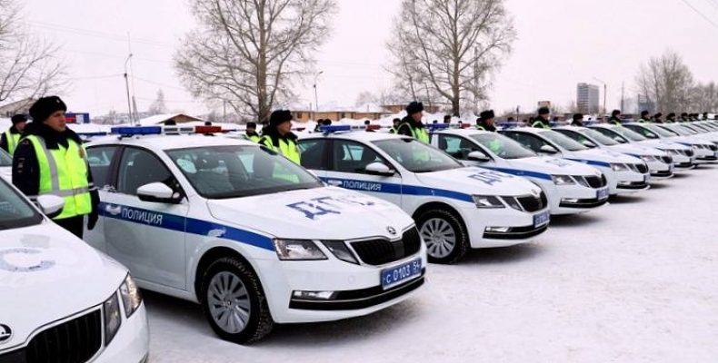 Автопарк ГИБДД Новосибирской области пополнился новенькими иномарками