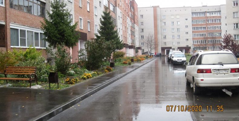 За лучший двор получат 50 тысяч рублей жители многквартирника в Бердске