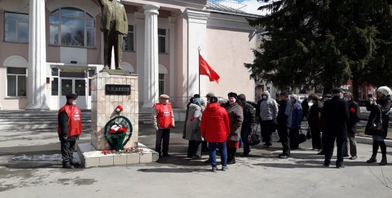 151-й день рождения Ленина с технической «изюминкой» отметили коммунисты Бердска