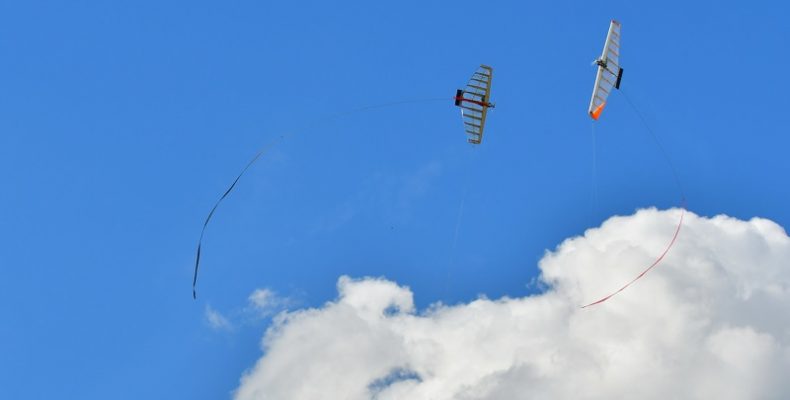 «Воздушный бой» в небе над Бердском устроили авиамоделисты СФО