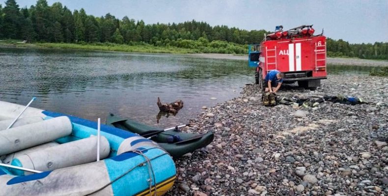 Нашли тела утонувших на Алтае отца и сына водолазы МЧС из Бердска