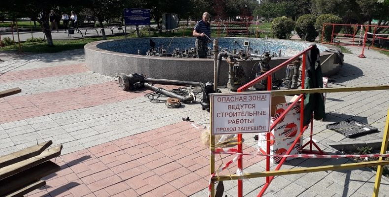 Ко Дню города отремонтируют фонтан Желаний в Бердске