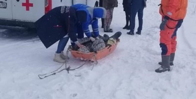 Мёртвый мужчина обнаружен на льду Берди