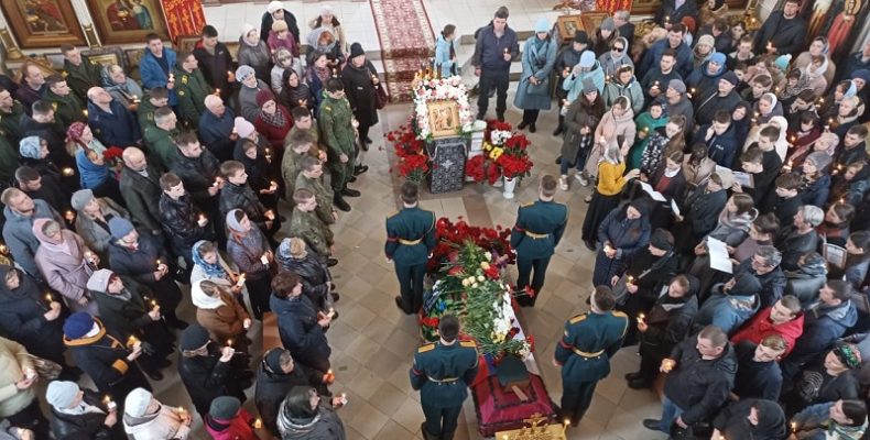 Бердск простился с Семёном Прощалыгиным, погибшим во время спецоперации на Украине