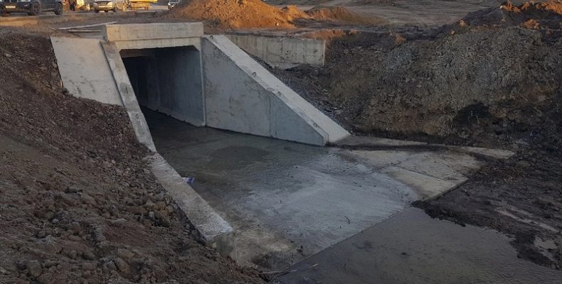 Изменили русло речки Раздельной в ходе ремонта улицы Черемушной в Бердске