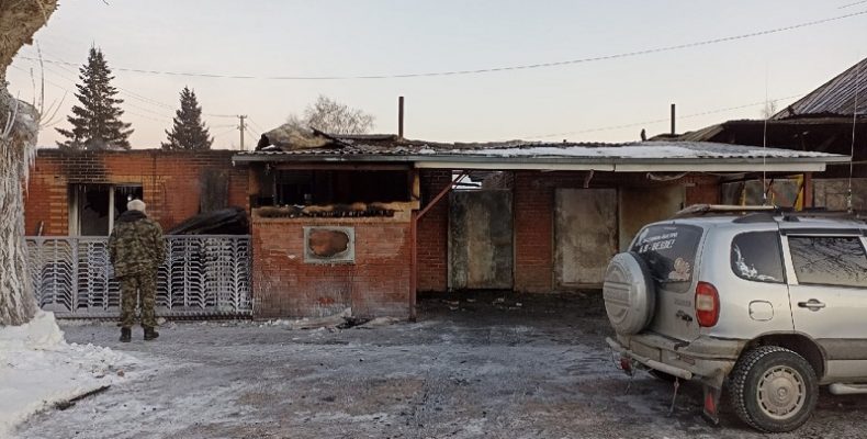 Подробности серьёзного пожара на улице Герцена рассказали в ОНД Бердска