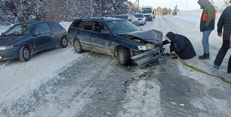 Первая авария с пострадавшими произошла в Бердске 2 января