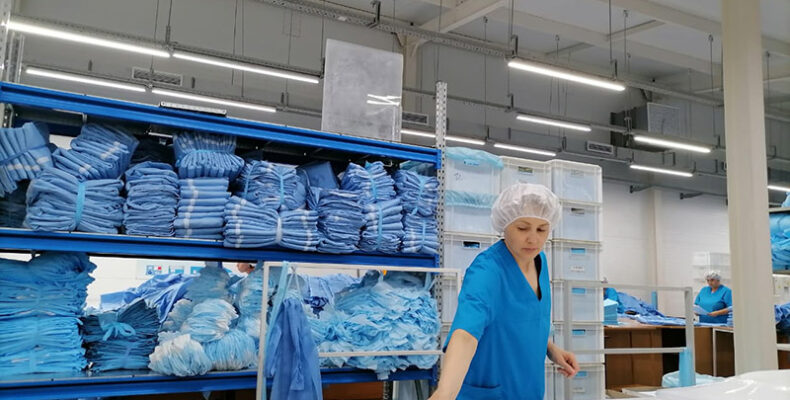 Предприятие «Здравмедтех-Н» в Бердске открыло новый корпус для производства медицинских салфеток