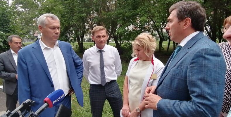 Губернатор Новосибирской области Андрей Травников побывал с рабочим визитом в Бердске