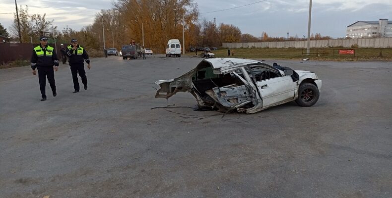 Была угнана разорвавшаяся пополам «Honda» до ДТП в Бердске