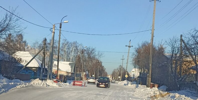 Возобновлено транспортное движение по улице Суворова в Бердске