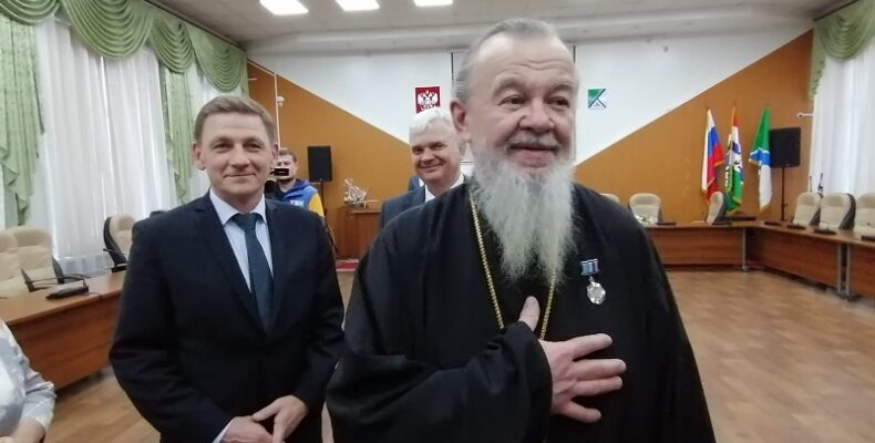 Отправляется служить в Каинскую и Барабинскую епархию настоятель Преображенского собора Бердска архимандрит Владимир