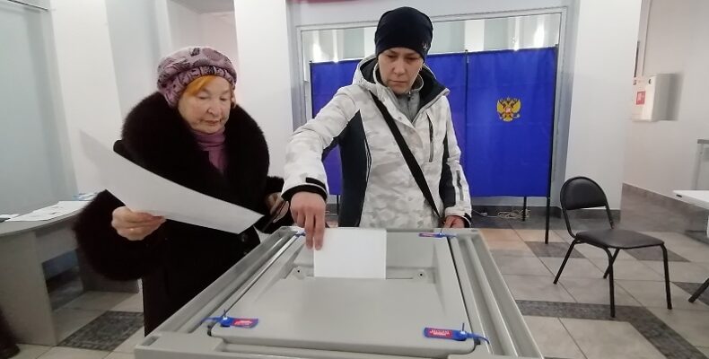 В Бердске явка в первый день выборов президента России составила 21,35%