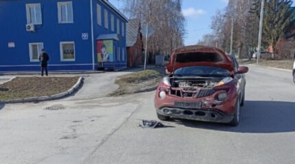 ДТП без пострадавших произошло в Бердске у автошколы