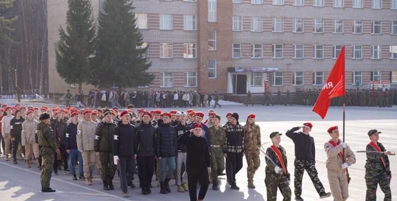 Юнармейцы Бердска примут участие в параде Победы в Новосибирске