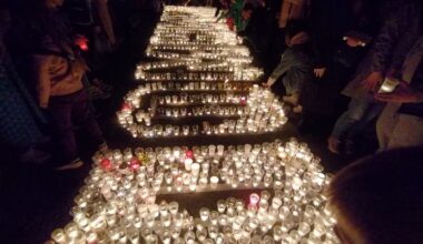В Бердске участниками акции “Свеча памяти” стали несколько тысяч человек